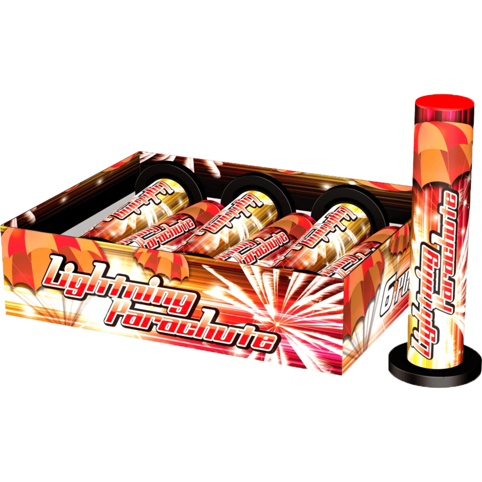 Cafferata Vuurwerk Lightning Parachute