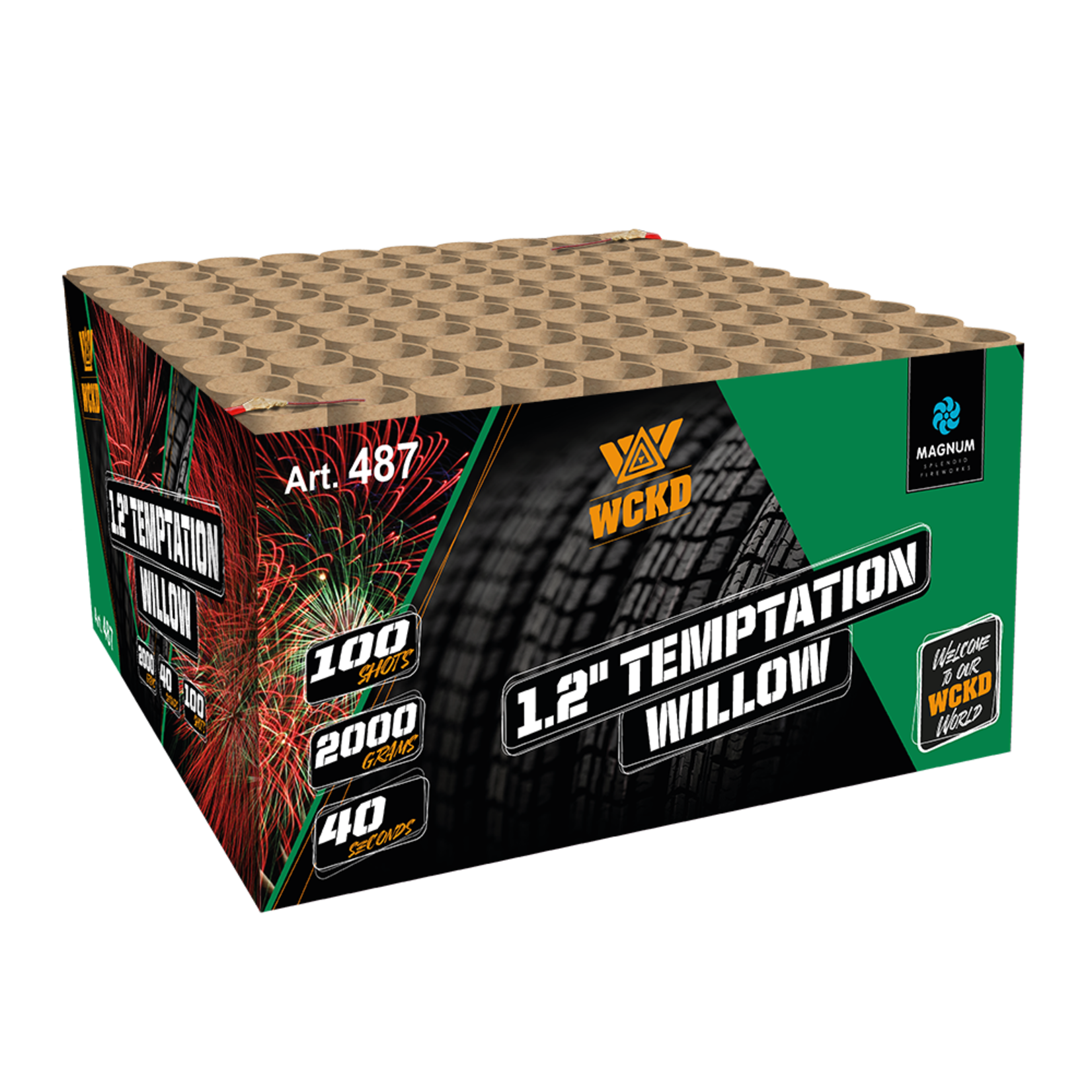 Magnum Vuurwerk 1.2 Temptation Willow 100 shots